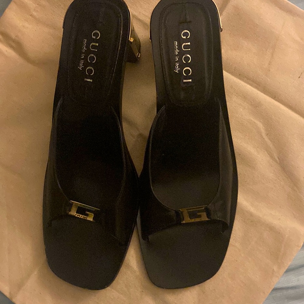 Gorgeous vintage Gucci slides